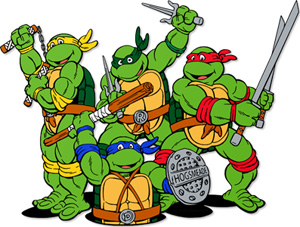 taart ninja turtles